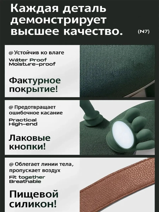 Elektr massajor boyin, yelka, orqa, oyoq va butun tana uchun, stress va sellyulitga qarshi