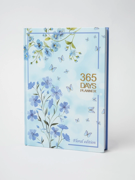 365 ежегодный планнер, Планер ежедневник, недатированный, тетрадь и книга для записей