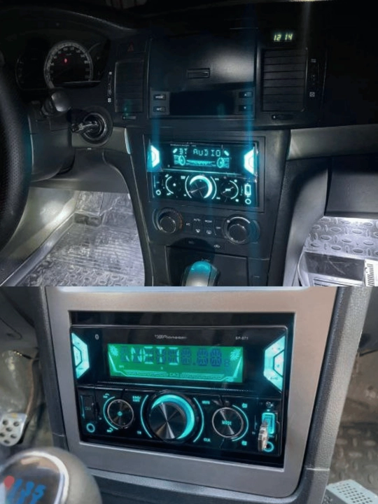 Автомобильная магнитола Pioneer Bluetooth, USB, AUX, FM-радио, с пультом 1DIN/2DIN