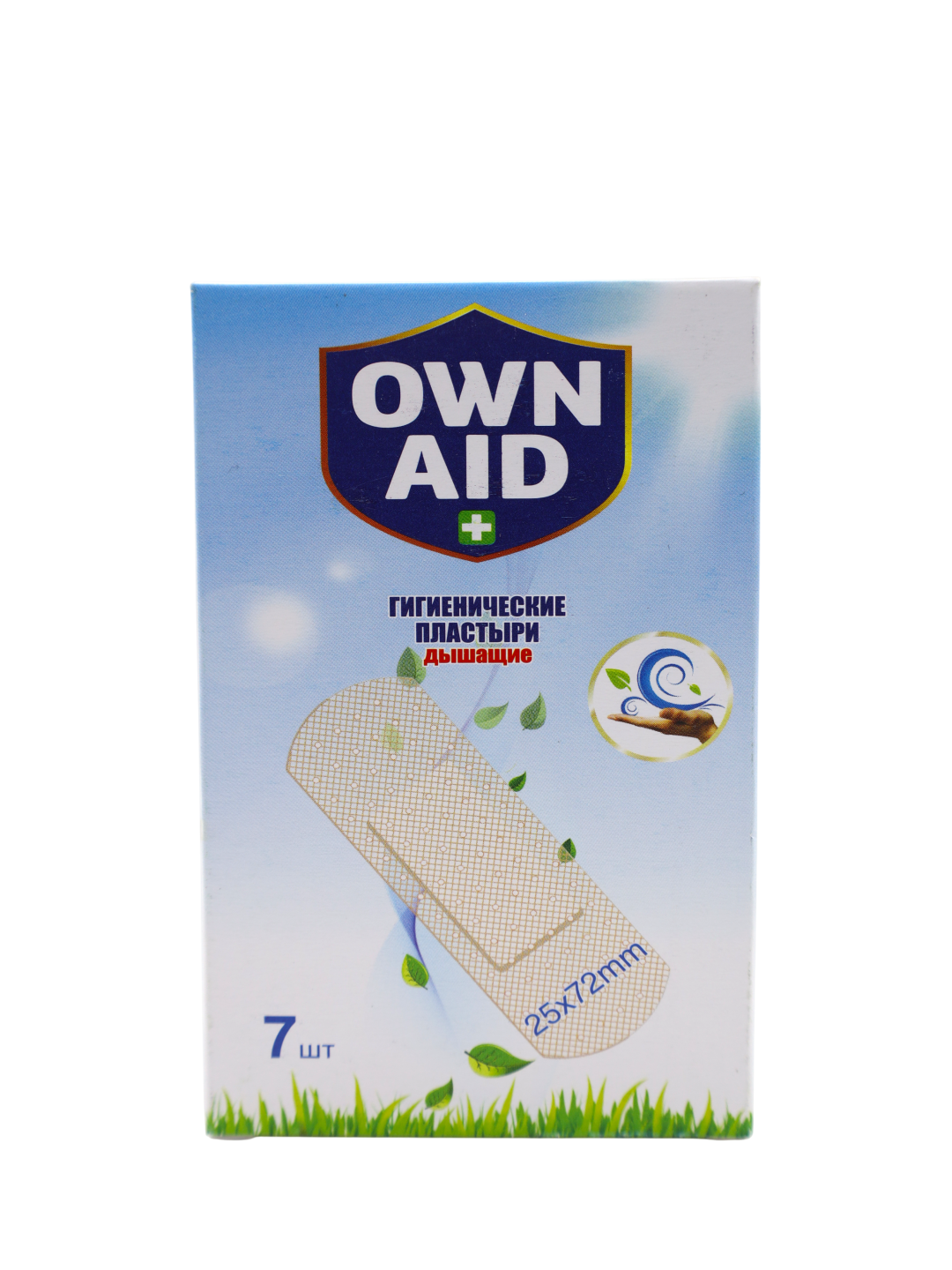Gigienik plastirlar OWN AID, 25*72 mm, 7 dona - 