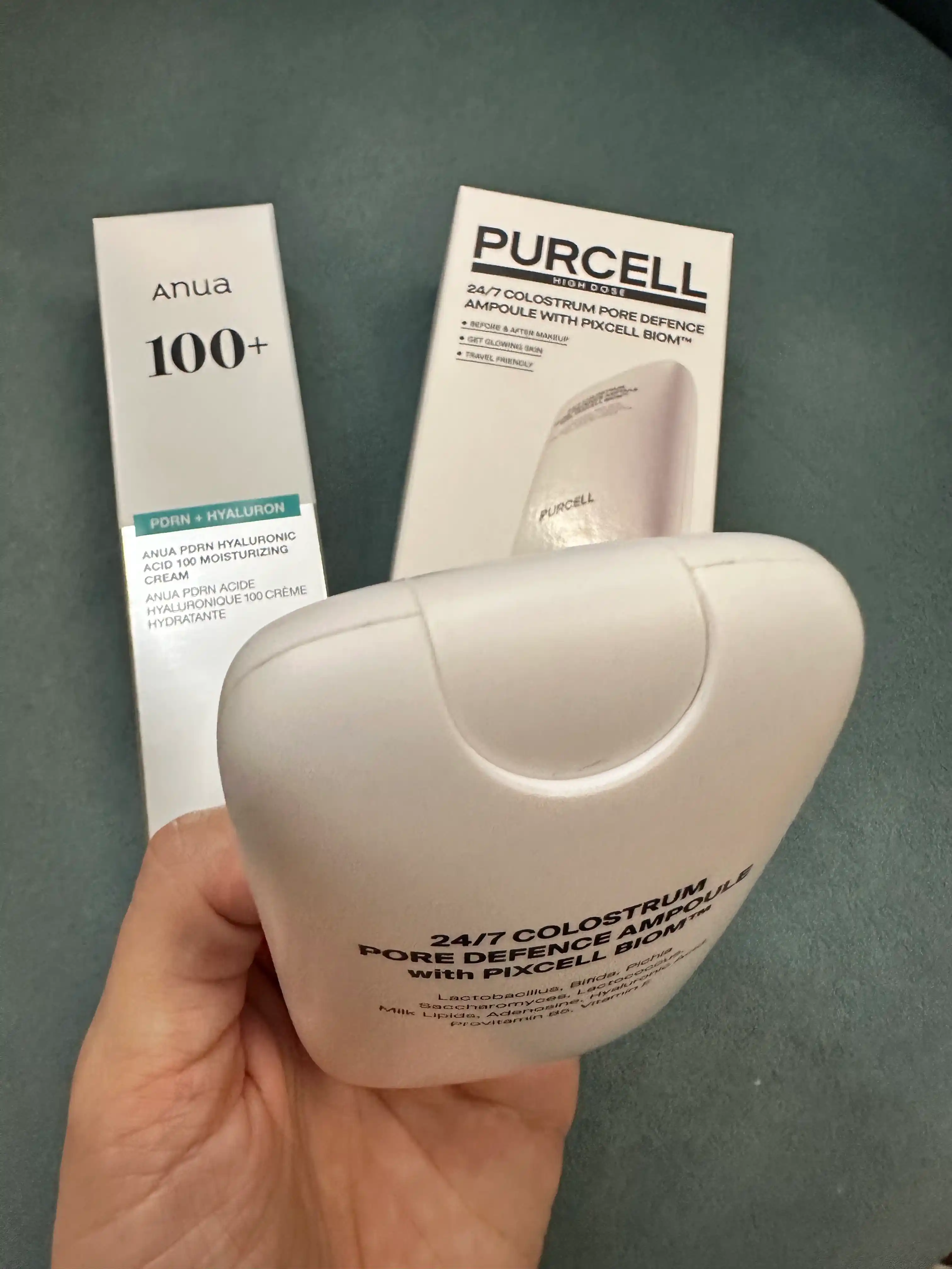 Сыворотка - мист для лица, сужение пор и увлажнение, PURCELL Colostrum Pore Defence Ampoule