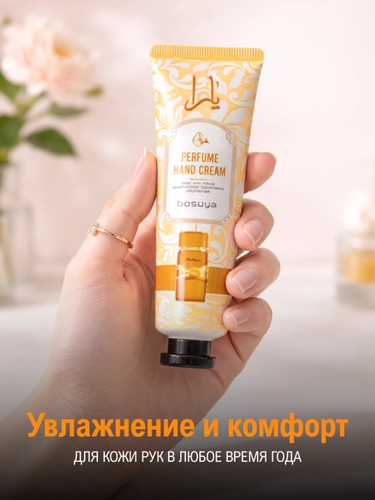 Набор парфюмированных кремов для рук BOSUYA, 5 шт, увлажняющий уход