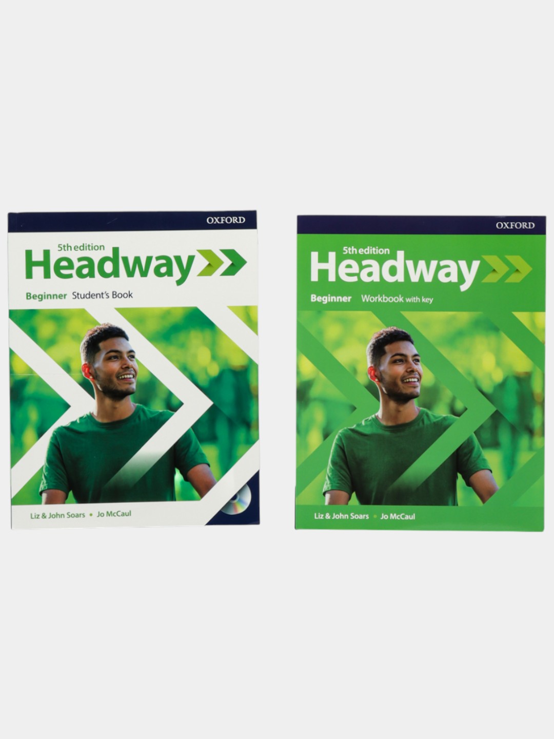 Headway Beginner, Elementary, Pre-intermediate Studentbook-Workbook 5th edition 190x260 - 