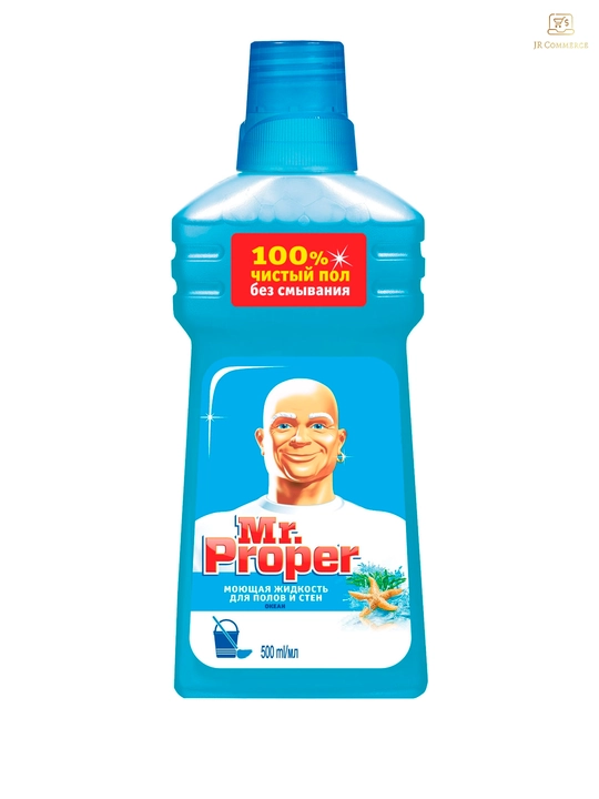 Mr. Proper pol va devorlarni yuvish uchun universal vosita, 500 ml / 1 litr