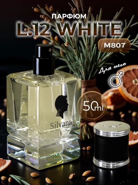 Parfyumlangan suv, Lacoste L.12.12. White, Silvana №M807, 50ml - 