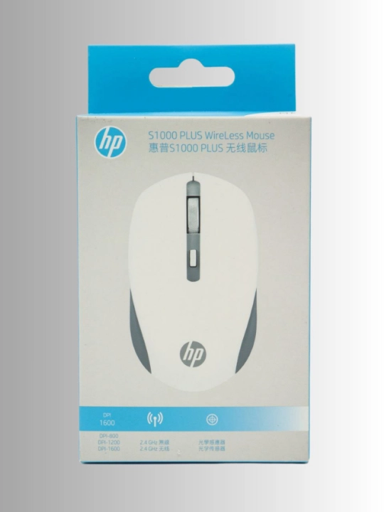 2.4G qo‘llab-quvvatlovchi HP S1000 PLUS simsiz va shovqinsiz sichqonchasi