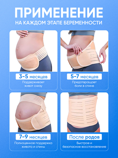 Бандаж для беременных, пояс для женщин, корсет, универсальный 4 в 1