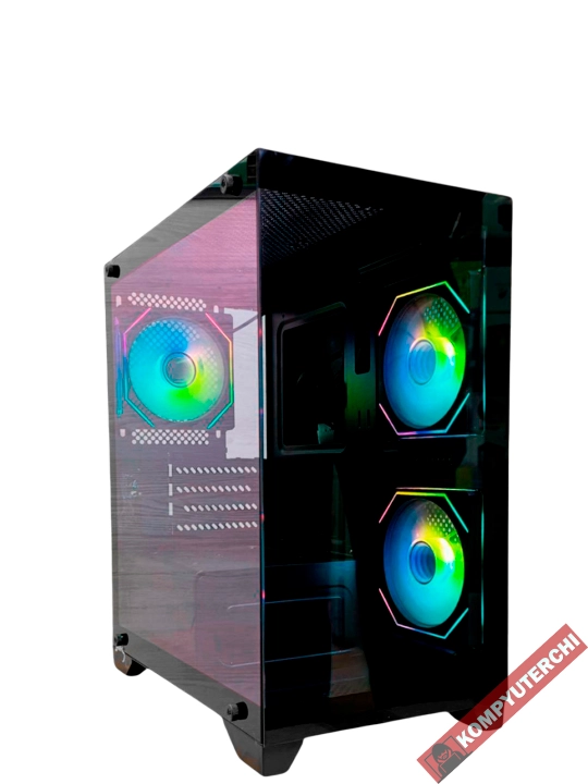 Игровой компьютер с процессором Core i7, 16 ГБ оперативной памяти, 512 ГБ SSD, RX 580 8 ГБ