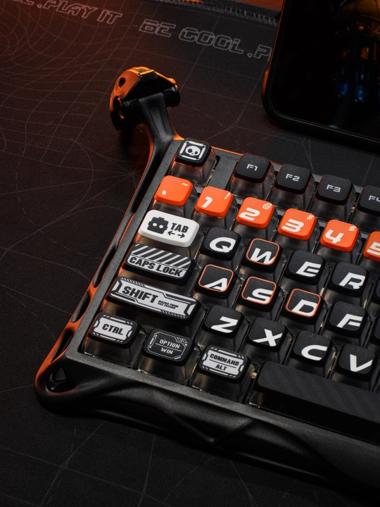 O'yin klaviaturasi GRAVASTAR Mercury K1 Pro - CyberFlare