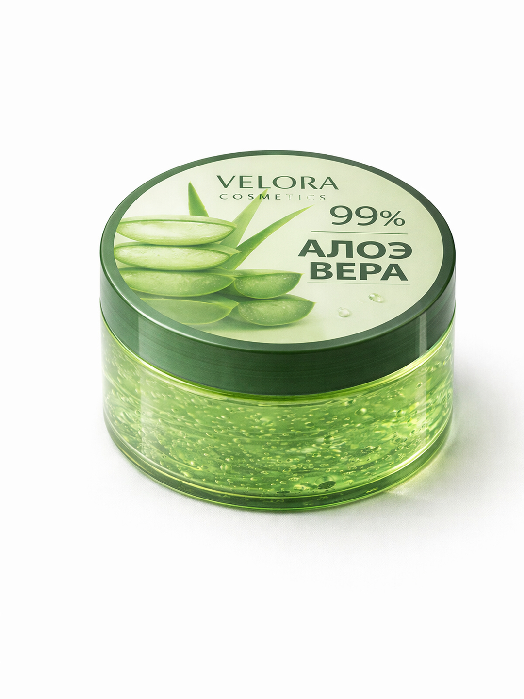 Gel Aloe vera, yuz va tana uchun namlovchi krem 99% Aloe Vera aloe ekstrakti bilan, 300ml