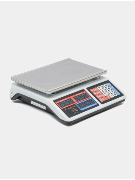 Elektron tarozi, 40 va 200 kg gacha, savdo uchun