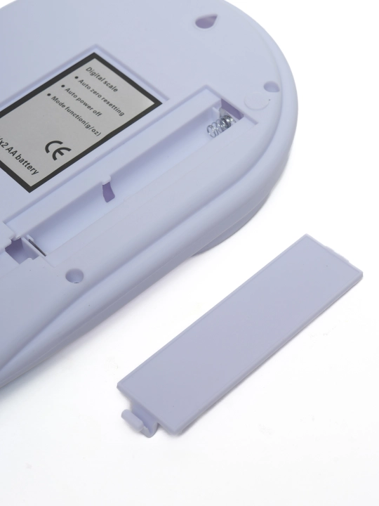 Elektron oshxona tarozisi mini, 10 kg gacha, batareykalar to‘plamda