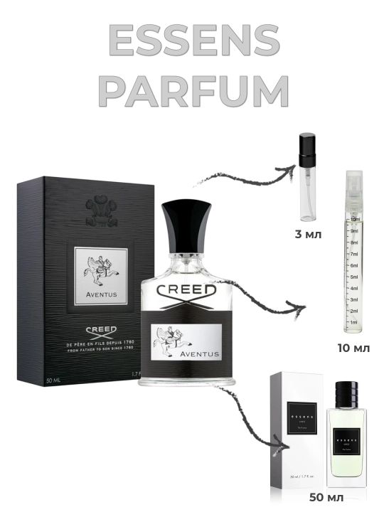 Essens Parfum m903, Aventus uslubida, erkaklar  uchun parfum - 