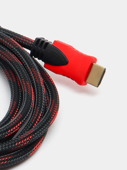 HDMI-кабель в оплетке, видеокабель, 1,5м / 3м / 5м / 10м
