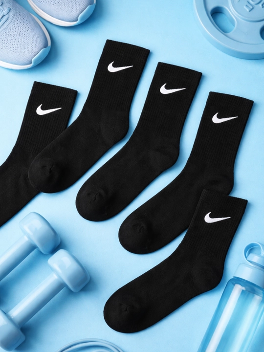 Носки Nike длинные, 5 пар, 36-41, высокие спортивные гетры, мужские и женские