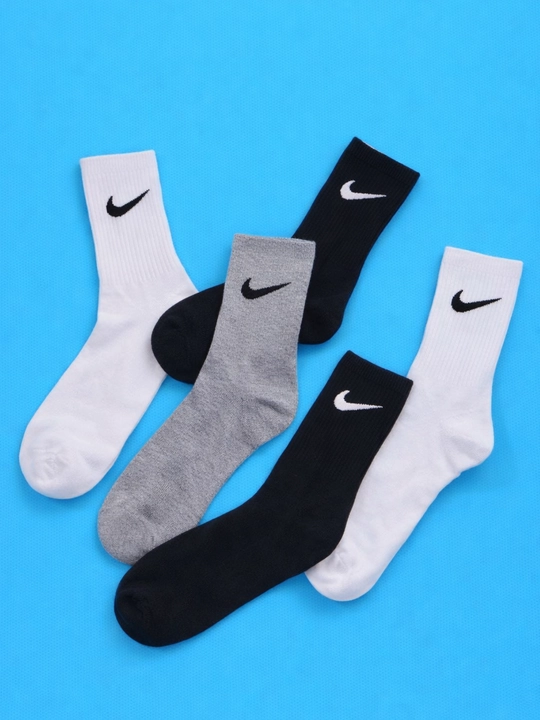 Носки Nike длинные, 5 пар, 36-41, высокие спортивные гетры, мужские и женские