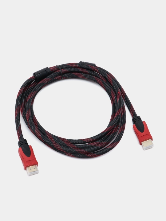 HDMI to'qilgan kabel, video kabel, 1,5m / 3m / 5m / 10m - 