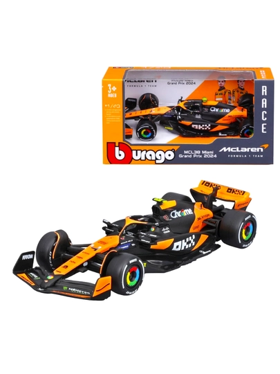 Коллекционная игрушечная машинка "Формула 1" от "BBURAGO F1", в масштабе 1/43 — MATTEL-BBURAGOF1-ЗЕЛХАКИ