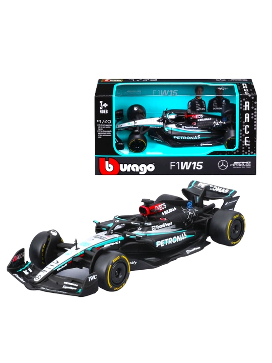 Formula 1 kolleksiya o'yinchoq mashinasi "BBURAGO F1", 1/43 miqiyosida - 