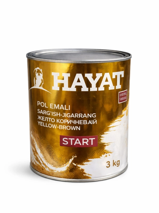 HAYAT START Полу Эмаль, 3 кг