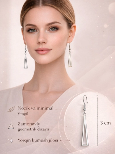 Серьги для женщин и девушек — DOREMI-ZIRAKLAR-СЕРЕБРН