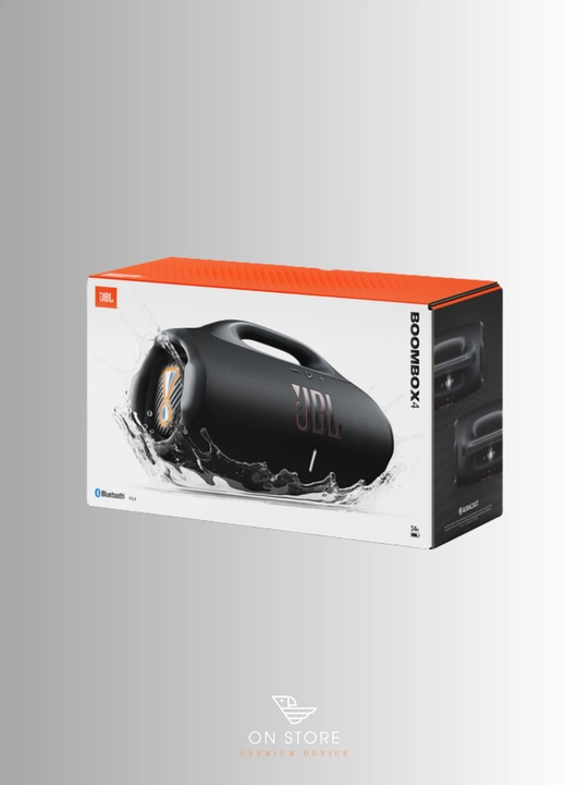JBL Boombox 4 portativ Bluetooth karnay, kuchli ovoz tizimi