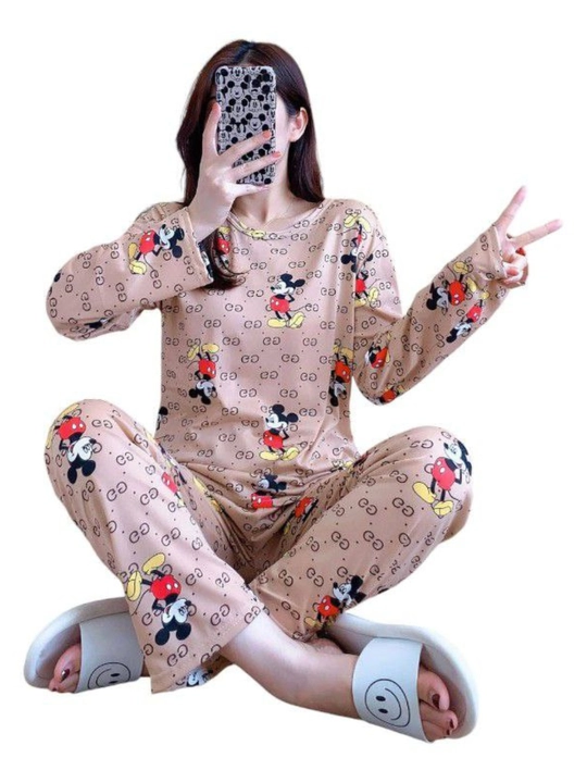 Pijama, ayollar pijamasi, uy kiyimi, pijama to'plami, tungi kiyim - 