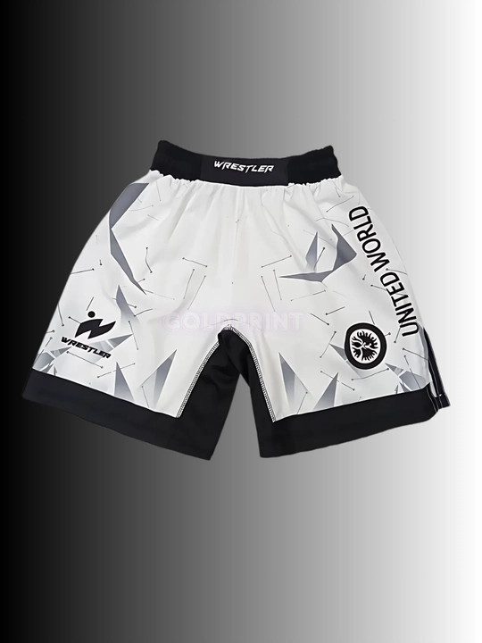 Wrestling United World Sports шорты и футболка, 2 в 1, рестлинг униформа ММА униформа
