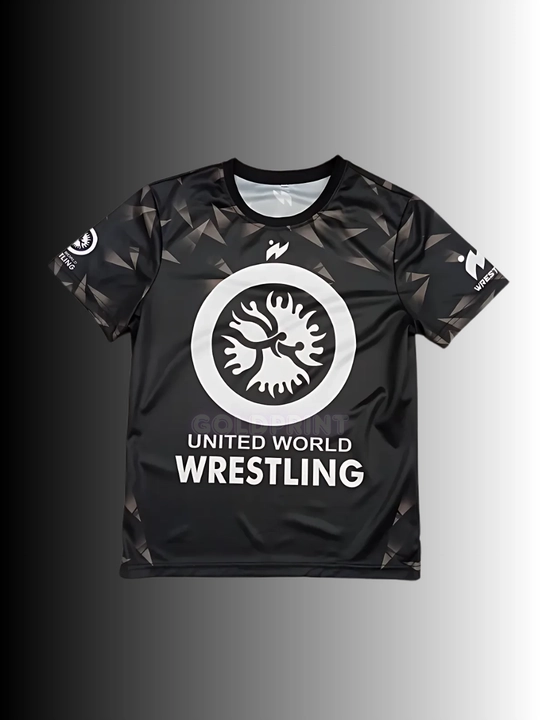 Wrestling United World Sports шорты и футболка, 2 в 1, рестлинг униформа ММА униформа