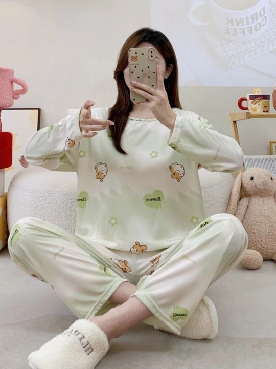 Pijama, ayollar pijamasi, uy kiyimi, pijama to'plami, tungi kiyim - 