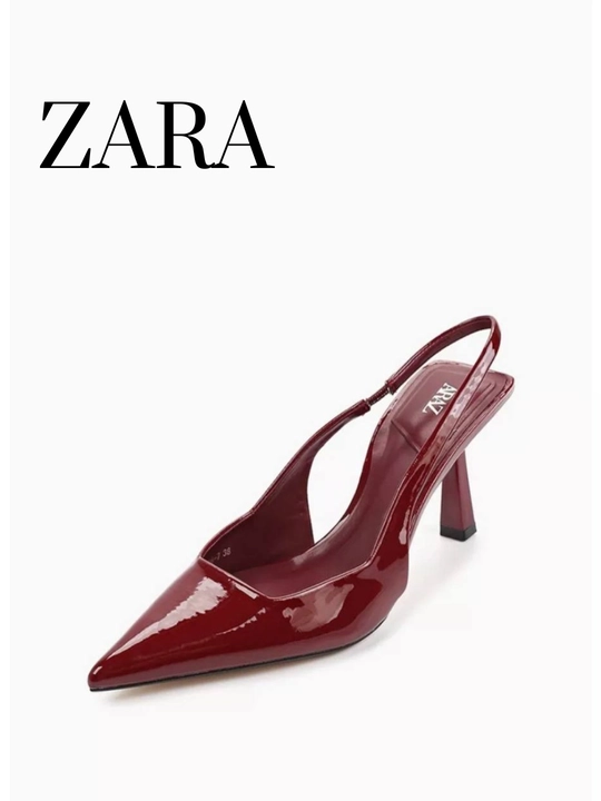 ZARA model nafis klassik ayollar tuflisi, poshnasi 5 sm, razmerga razmer, Turkiya