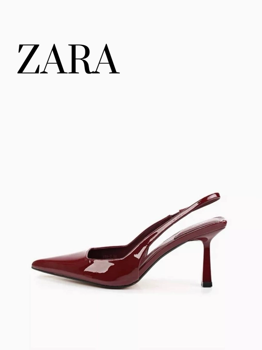 ZARA model nafis klassik ayollar tuflisi, poshnasi 5 sm, razmerga razmer, Turkiya