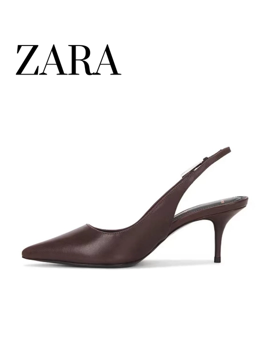 ZARA model nafis klassik ayollar tuflisi, poshnasi 5 sm, razmerga razmer, Turkiya