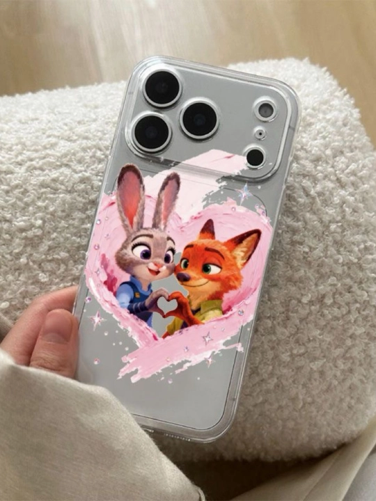 Чехол для iPhone с изображением Зверополиса XR, XS, 11, 12, 13, 14, 15, 16, 17 Pro, Max - 