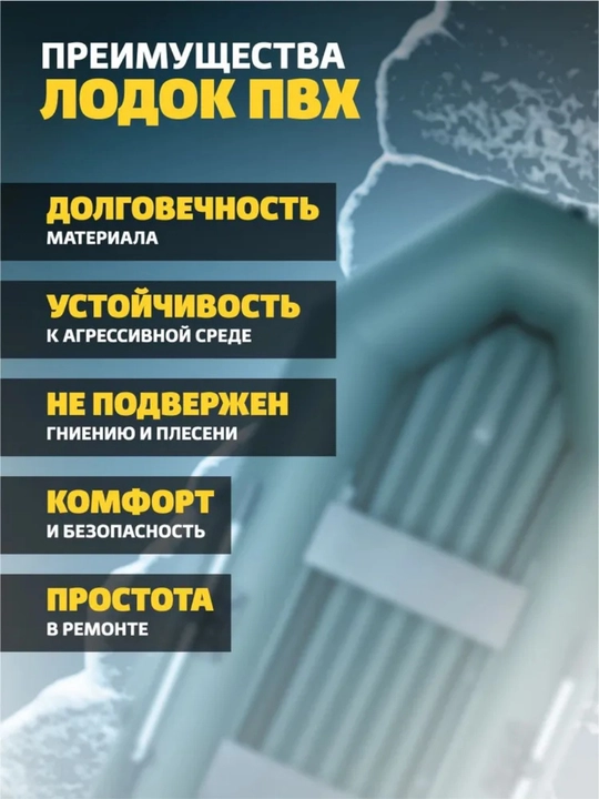 Лодка надувная Шкипер