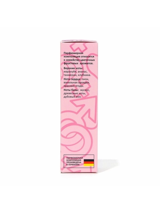 Xushbo'ylangan suv Intimate Pheromone, Fresh, Touch, Sweet, Clain, 30 ml