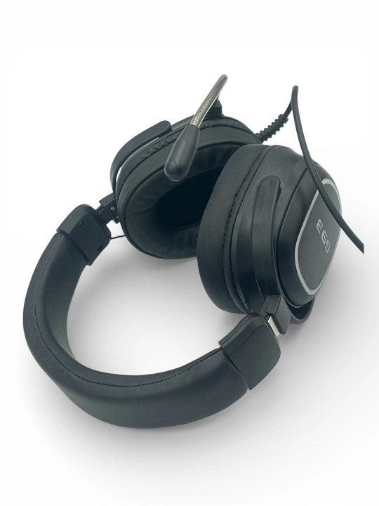Игровые наушники, с микрофоном, проводные, для компьютера, с RGB-подсветкой