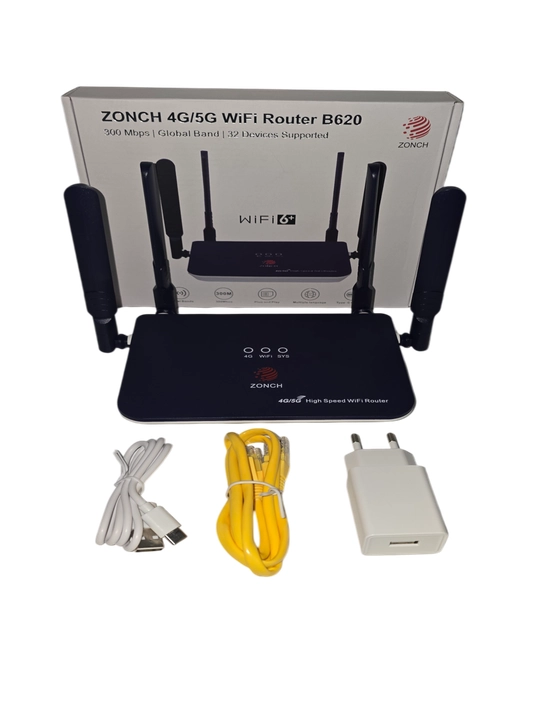 Wi-Fi 6 Yangi avlod router CPE, 4G, 5G, sim kartali