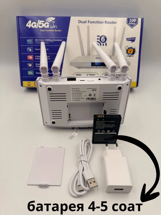 Wi-Fi 6 Новое поколение роутер CPE, 4G, 5G, с сим-картой