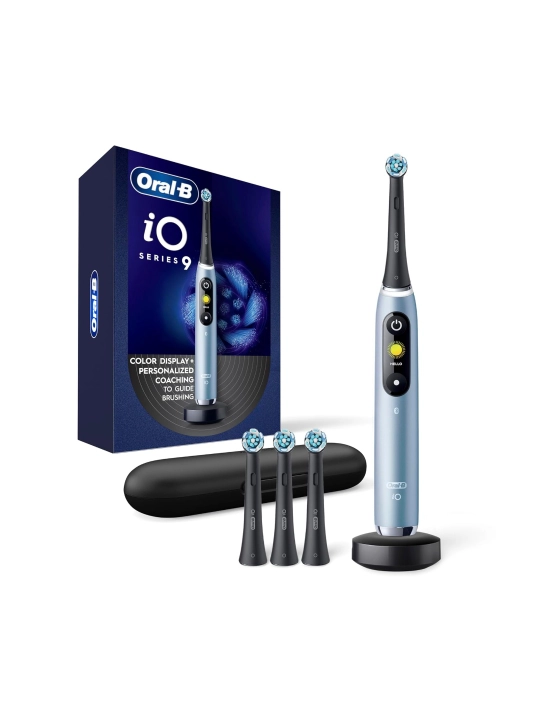 Электрическая зубная щетка Oral-B iO Series 9, с 3 сменными насадками - 