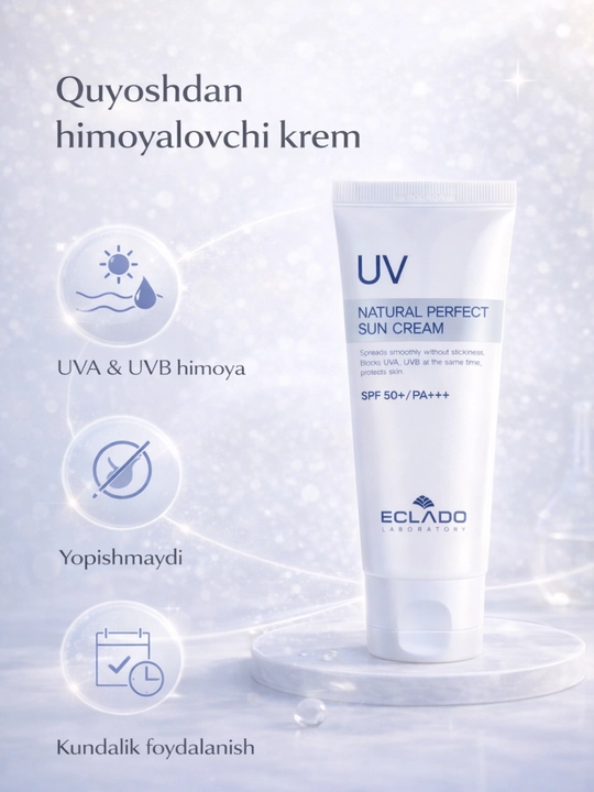 Солнцезащитный крем Eclado Natural Perfect