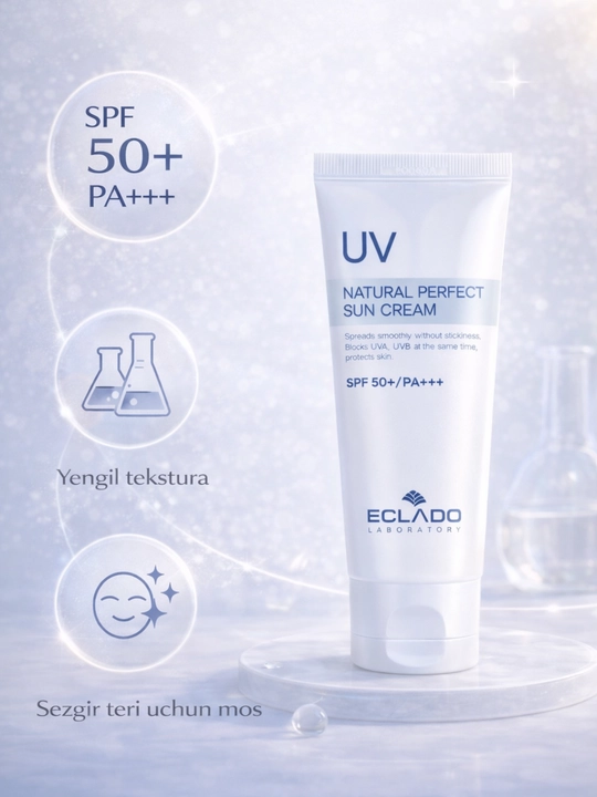 Солнцезащитный крем Eclado Natural Perfect