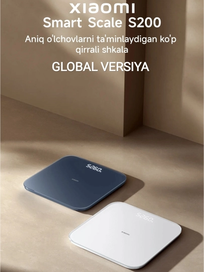 Умные весы Xiaomi Mi Smart Scale S200, глобальная версия — MEGAA1-XIAOMISCALES200-БЕЛЫЙ