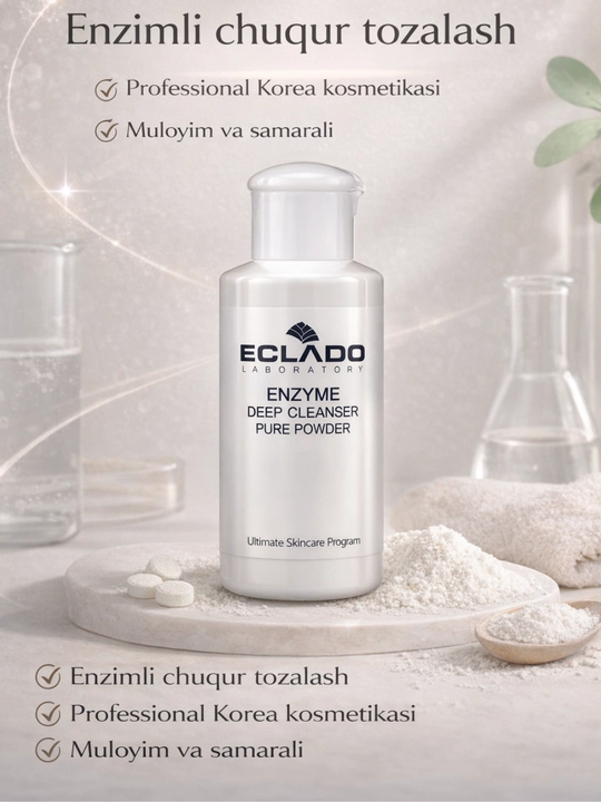 Eclado Enzyme chuqur tozalash kukuni - 