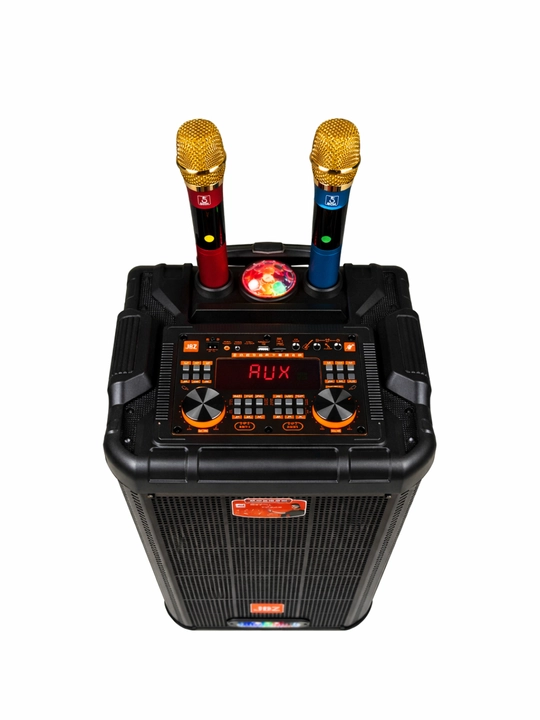 Bluetooth колонка JBZ-1217 портативная | Караоке, AUX/USB/FM радио