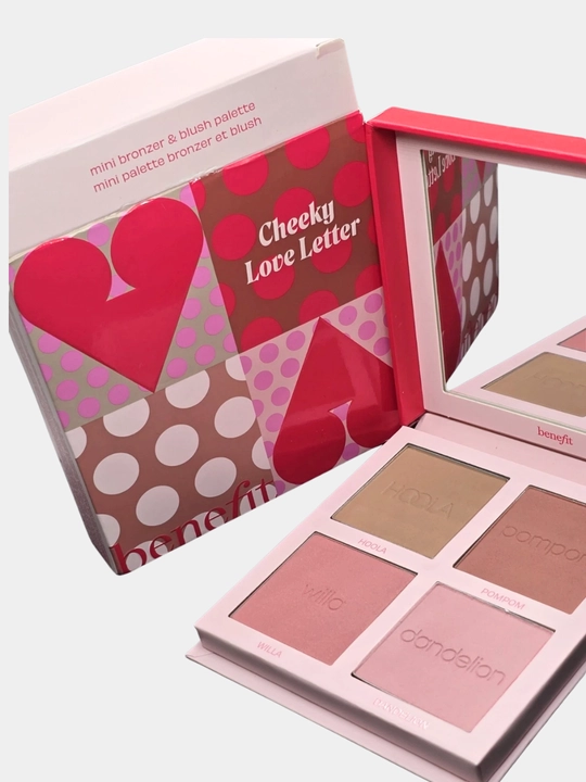 Румяна, бронзер в бьюти-наборе для совершенства макияжа и блеска Benefit Cheeky Love Letter