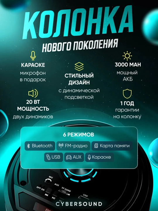 Karaoke Kolonka FM-radio ZQS 4239, 6212, 8170, 4273M, 4293, 10101, 4290, 8147, 8181, 6227