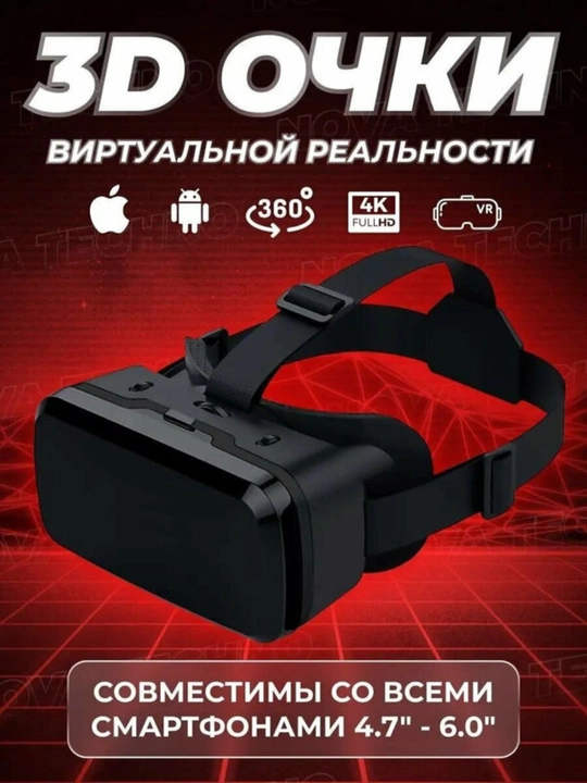 Очки виртуальной реальности VR SHINECON, есть датчик гироскопа