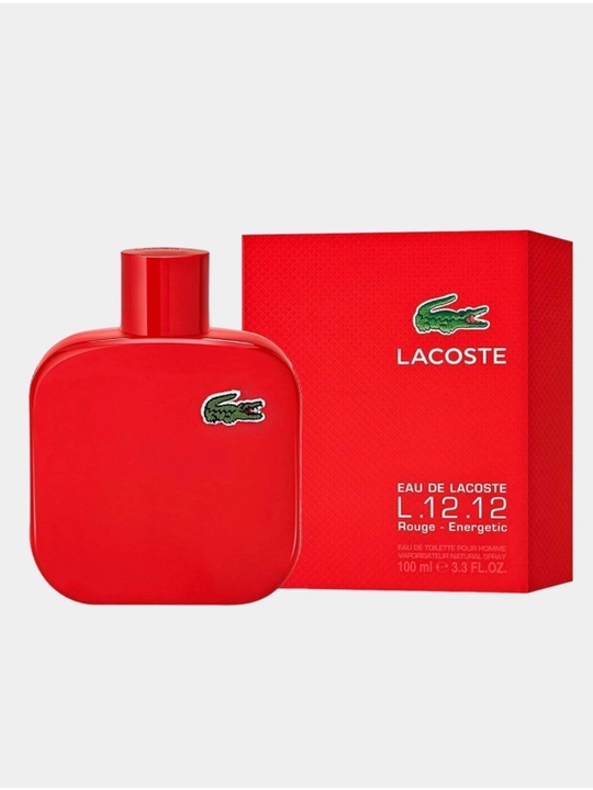 LACOSTE, Rouge Energetic Роскошный и элегантный мужской аромат, 100 мл