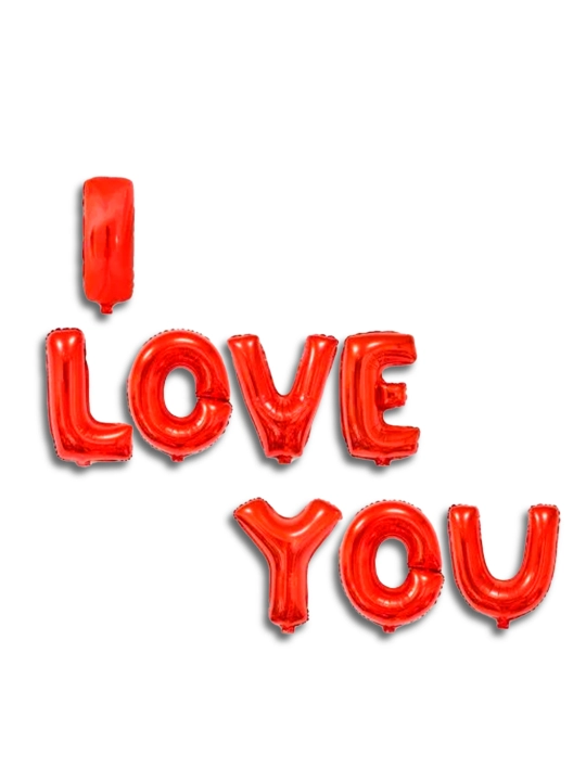 Воздушный шар i love you